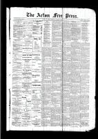 Acton Free Press (Acton, ON), March 30, 1893