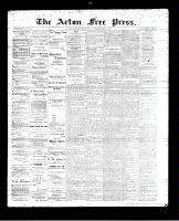 Acton Free Press (Acton, ON), August 24, 1893