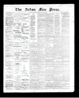 Acton Free Press (Acton, ON), October 12, 1893