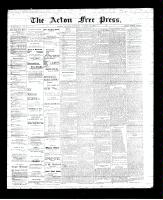 Acton Free Press (Acton, ON), October 26, 1893