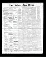 Acton Free Press (Acton, ON), November 2, 1893