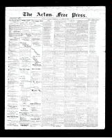 Acton Free Press (Acton, ON), January 11, 1894