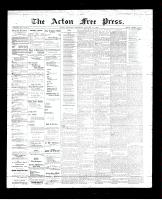 Acton Free Press (Acton, ON), January 18, 1894