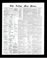 Acton Free Press (Acton, ON), February 15, 1894