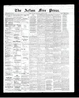 Acton Free Press (Acton, ON), March 22, 1894