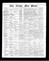 Acton Free Press (Acton, ON), July 19, 1894