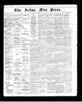 Acton Free Press (Acton, ON), August 9, 1894