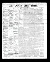 Acton Free Press (Acton, ON), September 20, 1894