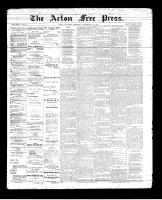 Acton Free Press (Acton, ON), September 27, 1894