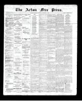 Acton Free Press (Acton, ON), October 4, 1894