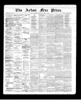 Acton Free Press (Acton, ON), October 11, 1894