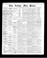 Acton Free Press (Acton, ON), October 25, 1894