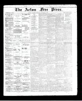 Acton Free Press (Acton, ON), November 14, 1895