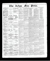 Acton Free Press (Acton, ON), November 21, 1895