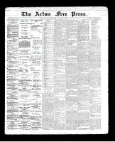 Acton Free Press (Acton, ON), November 28, 1895