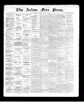 Acton Free Press (Acton, ON), January 23, 1896