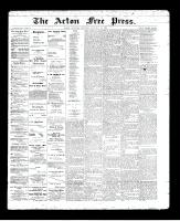 Acton Free Press (Acton, ON), January 30, 1896