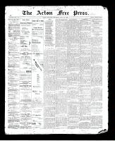 Acton Free Press (Acton, ON), July 23, 1896