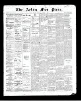 Acton Free Press (Acton, ON), October 22, 1896