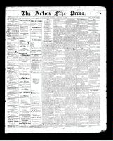 Acton Free Press (Acton, ON), November 12, 1896