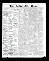 Acton Free Press (Acton, ON), November 26, 1896