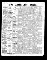 Acton Free Press (Acton, ON), January 14, 1897