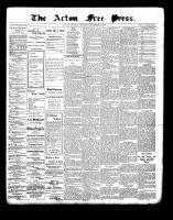 Acton Free Press (Acton, ON), November 18, 1897