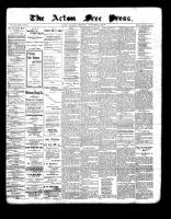Acton Free Press (Acton, ON), November 25, 1897