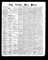 Acton Free Press (Acton, ON), January 27, 1898