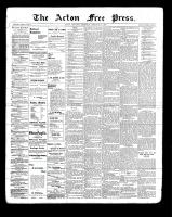 Acton Free Press (Acton, ON), February 3, 1898