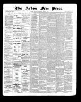 Acton Free Press (Acton, ON), May 26, 1898