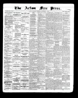 Acton Free Press (Acton, ON), September 1, 1898