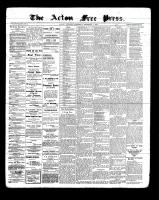 Acton Free Press (Acton, ON), December 1, 1898