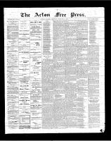 Acton Free Press (Acton, ON), February 8, 1900