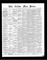 Acton Free Press (Acton, ON), February 15, 1900