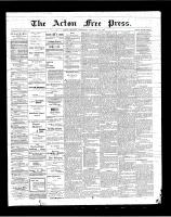 Acton Free Press (Acton, ON), February 22, 1900