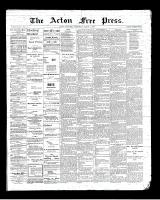 Acton Free Press (Acton, ON), March 1, 1900