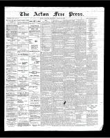 Acton Free Press (Acton, ON), March 22, 1900