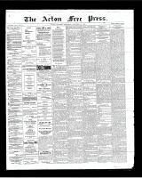 Acton Free Press (Acton, ON), December 13, 1900