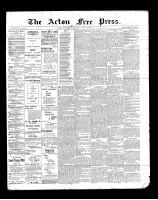 Acton Free Press (Acton, ON), June 27, 1901
