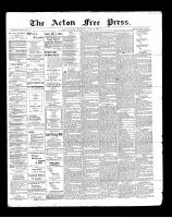 Acton Free Press (Acton, ON), July 25, 1901