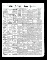 Acton Free Press (Acton, ON), October 3, 1901