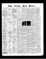 Acton Free Press (Acton, ON), October 17, 1901