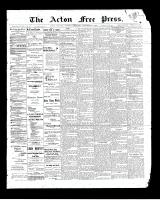 Acton Free Press (Acton, ON), November 27, 1902