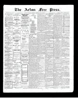 Acton Free Press (Acton, ON), July 30, 1903