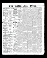 Acton Free Press (Acton, ON), October 1, 1903