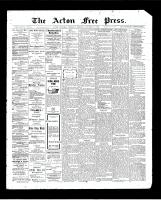 Acton Free Press (Acton, ON), October 29, 1903