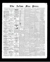 Acton Free Press (Acton, ON), November 5, 1903