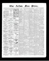 Acton Free Press (Acton, ON), November 19, 1903