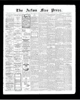 Acton Free Press (Acton, ON), November 26, 1903